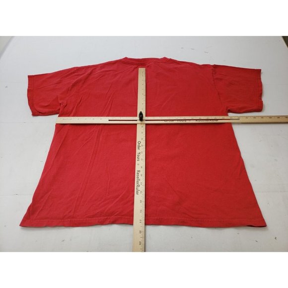 Looney Tunes Tweety Bird Adult T-Shirt Graphic 100% Cotton Red Size XL Vintage - Picture 9 of 12